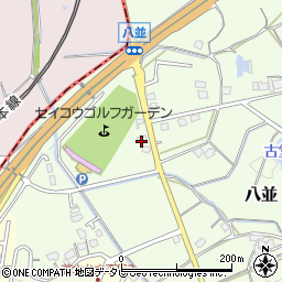 福岡県福津市八並1485周辺の地図