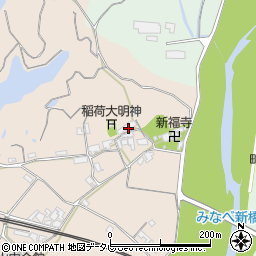 和歌山県日高郡みなべ町山内852周辺の地図