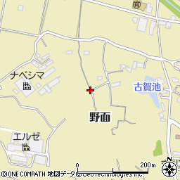 〒807-1262 福岡県北九州市八幡西区野面の地図