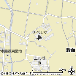 株式会社ナベシマ本社　総務部周辺の地図