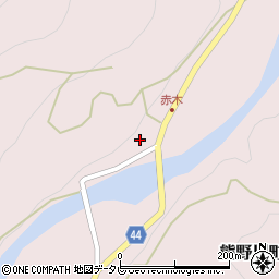 和歌山県新宮市熊野川町赤木1697周辺の地図