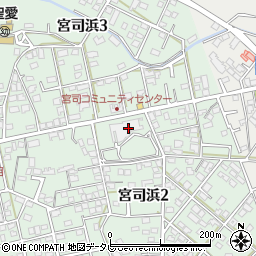 宮司コミュニティセンター周辺の地図