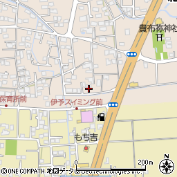 愛媛県伊予郡松前町北黒田396-1周辺の地図