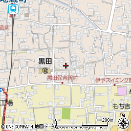 愛媛県伊予郡松前町北黒田703-2周辺の地図