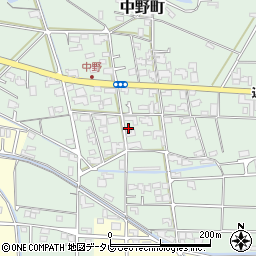愛媛県松山市中野町364周辺の地図