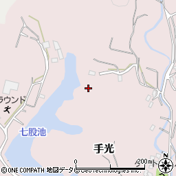 福岡県福津市手光2433周辺の地図