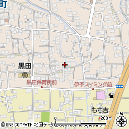 愛媛県伊予郡松前町北黒田433-2周辺の地図
