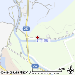 福岡県北九州市小倉南区井手浦841周辺の地図