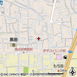 愛媛県伊予郡松前町北黒田433-1周辺の地図