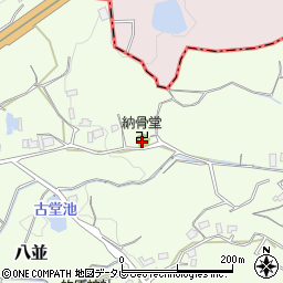 福岡県福津市八並1351周辺の地図