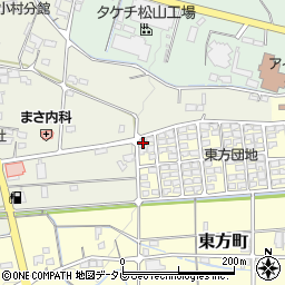 愛媛県松山市小村町110周辺の地図