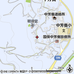 和歌山県田辺市中芳養1755周辺の地図