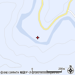 徳島県那賀郡那賀町海川ホシコエ45周辺の地図