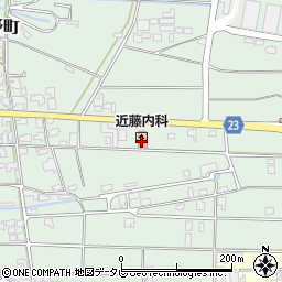 愛媛県松山市中野町404周辺の地図