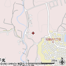 福岡県福津市手光939周辺の地図
