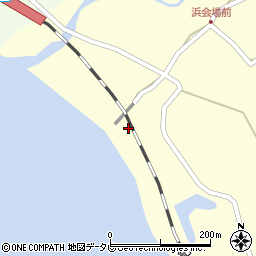 和歌山県日高郡みなべ町東岩代62周辺の地図