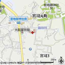 宮司公民館周辺の地図