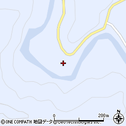 徳島県那賀郡那賀町海川ホシコエ47周辺の地図