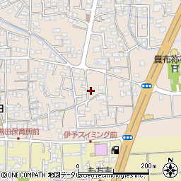愛媛県伊予郡松前町北黒田402-4周辺の地図