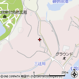 福岡県福津市手光2671-8周辺の地図