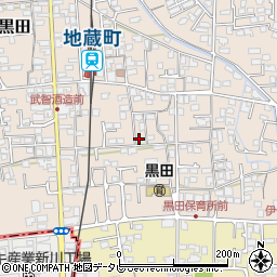 愛媛県伊予郡松前町北黒田752-1周辺の地図