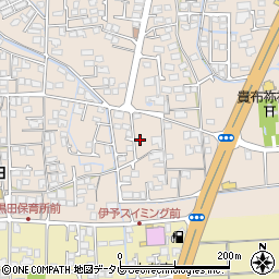 愛媛県伊予郡松前町北黒田402-5周辺の地図