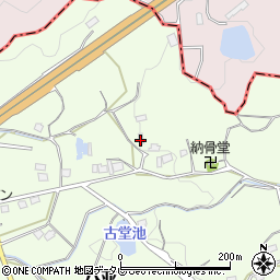 福岡県福津市八並1371周辺の地図