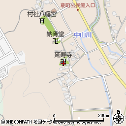 延寿寺周辺の地図