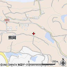 和歌山県日高郡みなべ町熊岡周辺の地図
