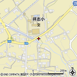 愛媛県東温市下林甲-1617周辺の地図
