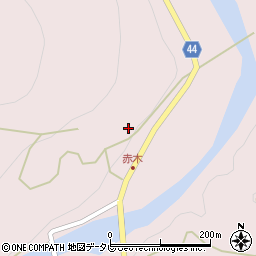 和歌山県新宮市熊野川町赤木1588周辺の地図