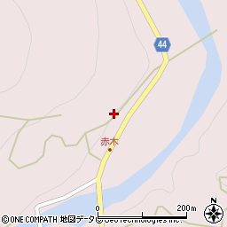和歌山県新宮市熊野川町赤木1593周辺の地図