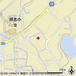 愛媛県東温市下林1634周辺の地図