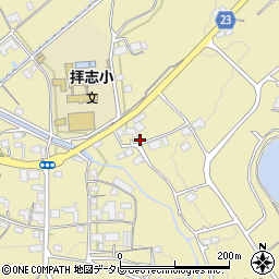 愛媛県東温市下林甲-1610周辺の地図