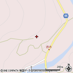和歌山県新宮市熊野川町赤木1650周辺の地図