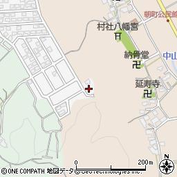 福岡県宗像市朝野467周辺の地図