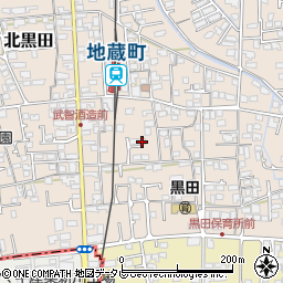 愛媛県伊予郡松前町北黒田755-7周辺の地図