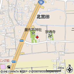 愛媛県伊予郡松前町北黒田310周辺の地図