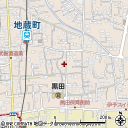 愛媛県伊予郡松前町北黒田729-3周辺の地図
