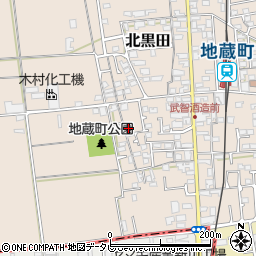 愛媛県伊予郡松前町北黒田844-6周辺の地図