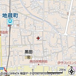愛媛県伊予郡松前町北黒田729-1周辺の地図
