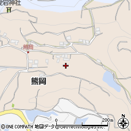 和歌山県日高郡みなべ町熊岡285周辺の地図