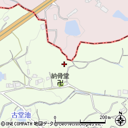 福岡県福津市八並1355周辺の地図