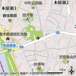 須賀公園トイレ周辺の地図