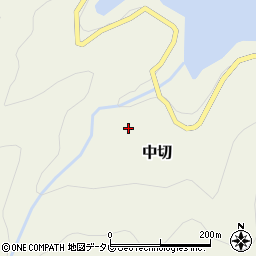 高知県土佐郡大川村中切252-2周辺の地図