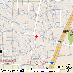 愛媛県伊予郡松前町北黒田402-9周辺の地図