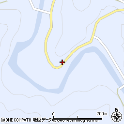 徳島県那賀郡那賀町海川ホシコエ64周辺の地図