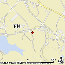 愛媛県東温市下林1258周辺の地図