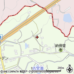 福岡県福津市八並1402周辺の地図