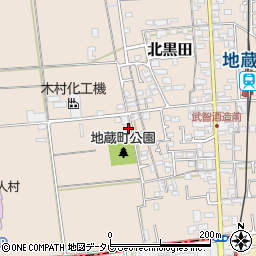 愛媛県伊予郡松前町北黒田852-4周辺の地図